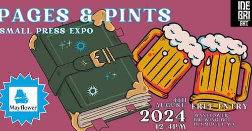 Book signing: Pages & Prints Small Press Expo at Mayflower Brewery